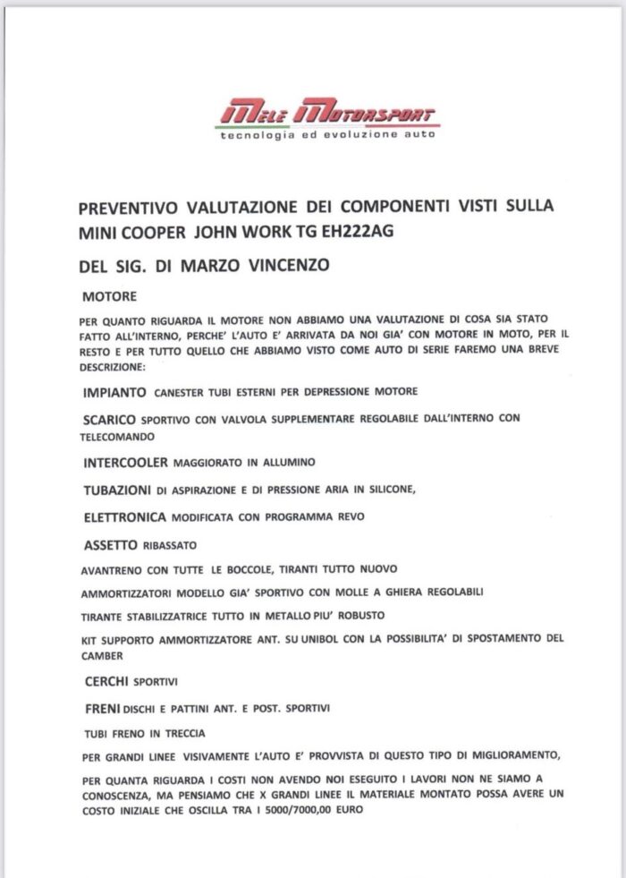 MINI John Cooper Works 1.6 211CV Elaborata - immagine 2